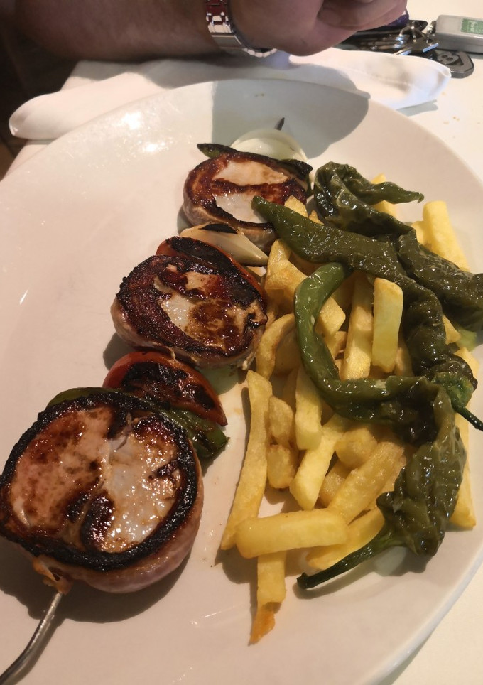 Una foto de Brocheta de Solomillo