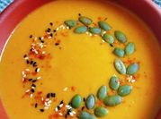 Une photo de citrouille sale