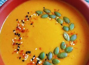 Une photo de Velouté de citrouille