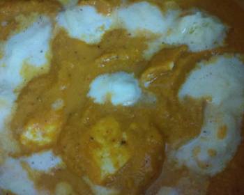 Without Fail Serving Recipe Paneer butter masala with leftover milk water from  homemade ghee Yummy