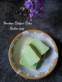 Foto resep Pandan Chiffon Cake Gluten-free
