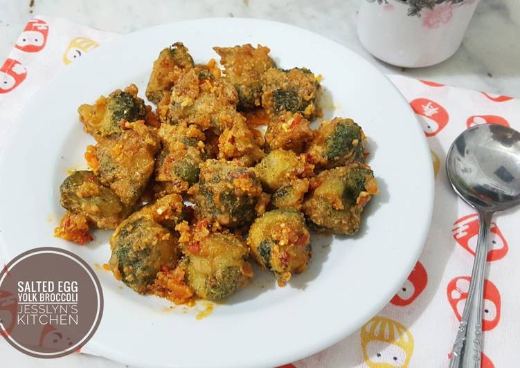 Salted Egg Yolk Broccoli
