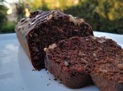 Una foto de budín de cacao amargo