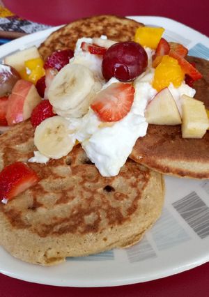 Una foto de Desayuno feliz