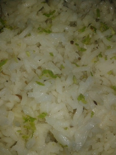 A picture of Lemon Rice.