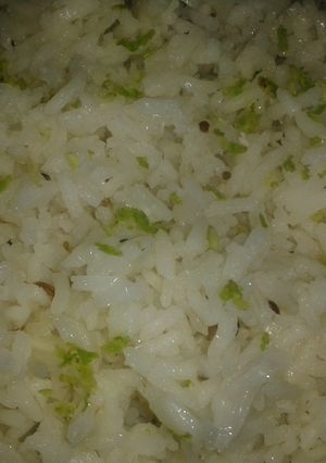 A picture of Lemon Rice.