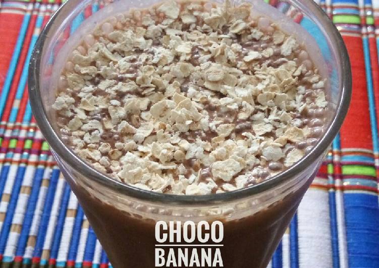 Choco Banana Smoothies