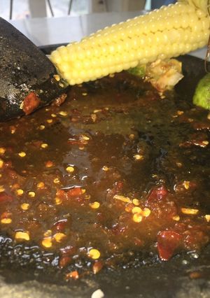 Foto resep Sambal untuk makan jagung muda