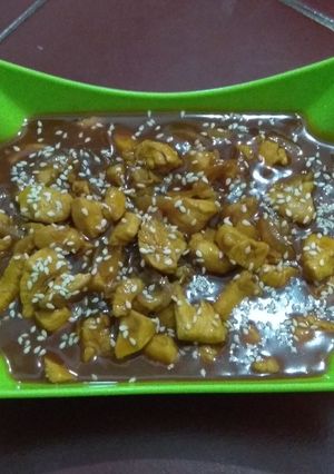 Foto resep Simple chicken teriyaki