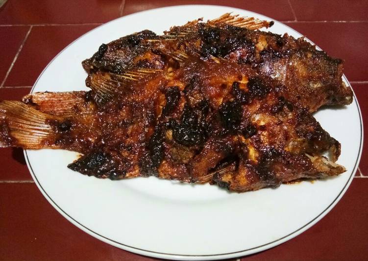 Ikan Bakar Pedas Manis