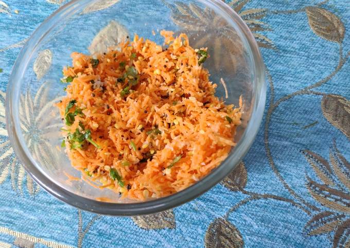 Easiest Way to Make Super Quick Homemade Carrot salad