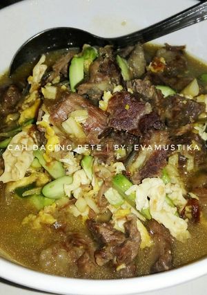 Foto resep Ca Daging Sapi Pete