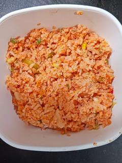 A picture of Red Sauce Mexican Egg Rice.