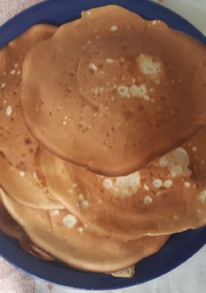 Una foto de Panqueques americanos