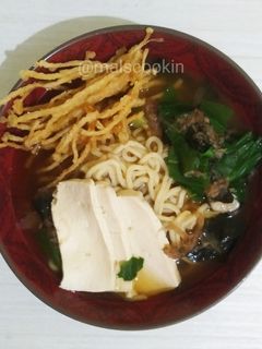 Foto resep Shoyu ramen sederhana