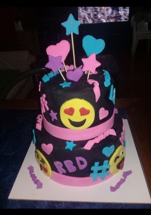 Una foto de Torta para mi hija😍✌😙