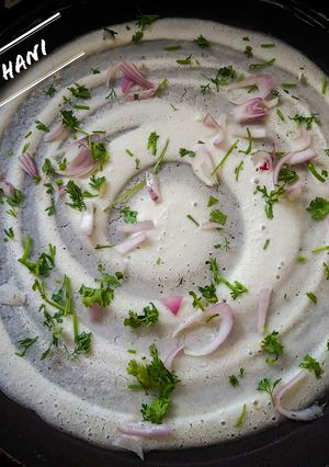 A picture of Onion Dosa.