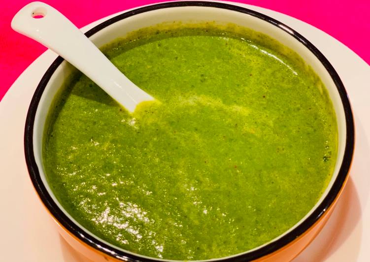 Easiest Way to Make Perfect Green soup