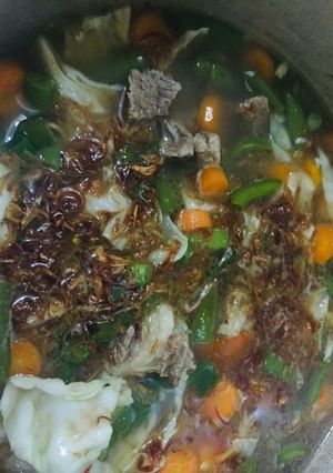 Foto resep Sayur Sop daging