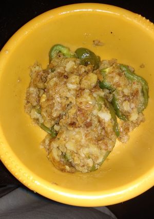 A picture of Potato capsicum veg.