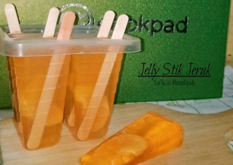 Bahan Jelly Stik Jeruk | Resep Membuat Jelly Stik Jeruk Yang Bikin Ngiler