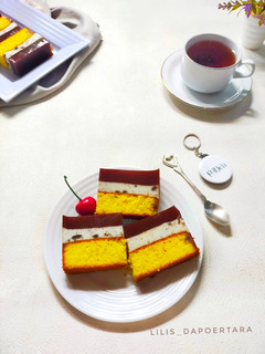 Foto resep Puding Lapis Madona (Cake Puding Lapis Coklat Oreo)