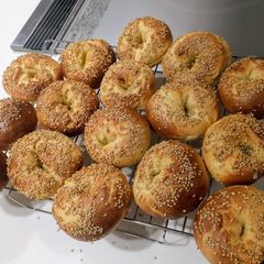A picture of Montreal Bagels (Better then New York's!).
