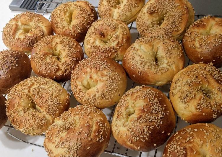 Recipe of Super Quick Homemade Montreal Bagels (Better then New York&#39;s!)