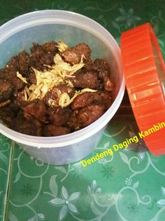 Foto resep DENDENG KERING GURIH #FestivalResepAsia#Indonesia#Daging Kambing