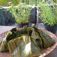 รูปของ Pepes Tahu Kelapa Kemangi wong ndeso