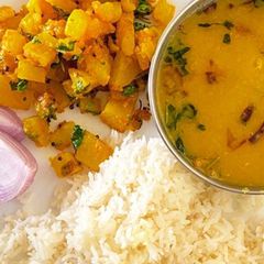 A picture of Dal rice.