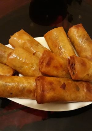 صورة لوصفة سيكار بورقة البسطيلة بحشوة بسيطة ولذيذة