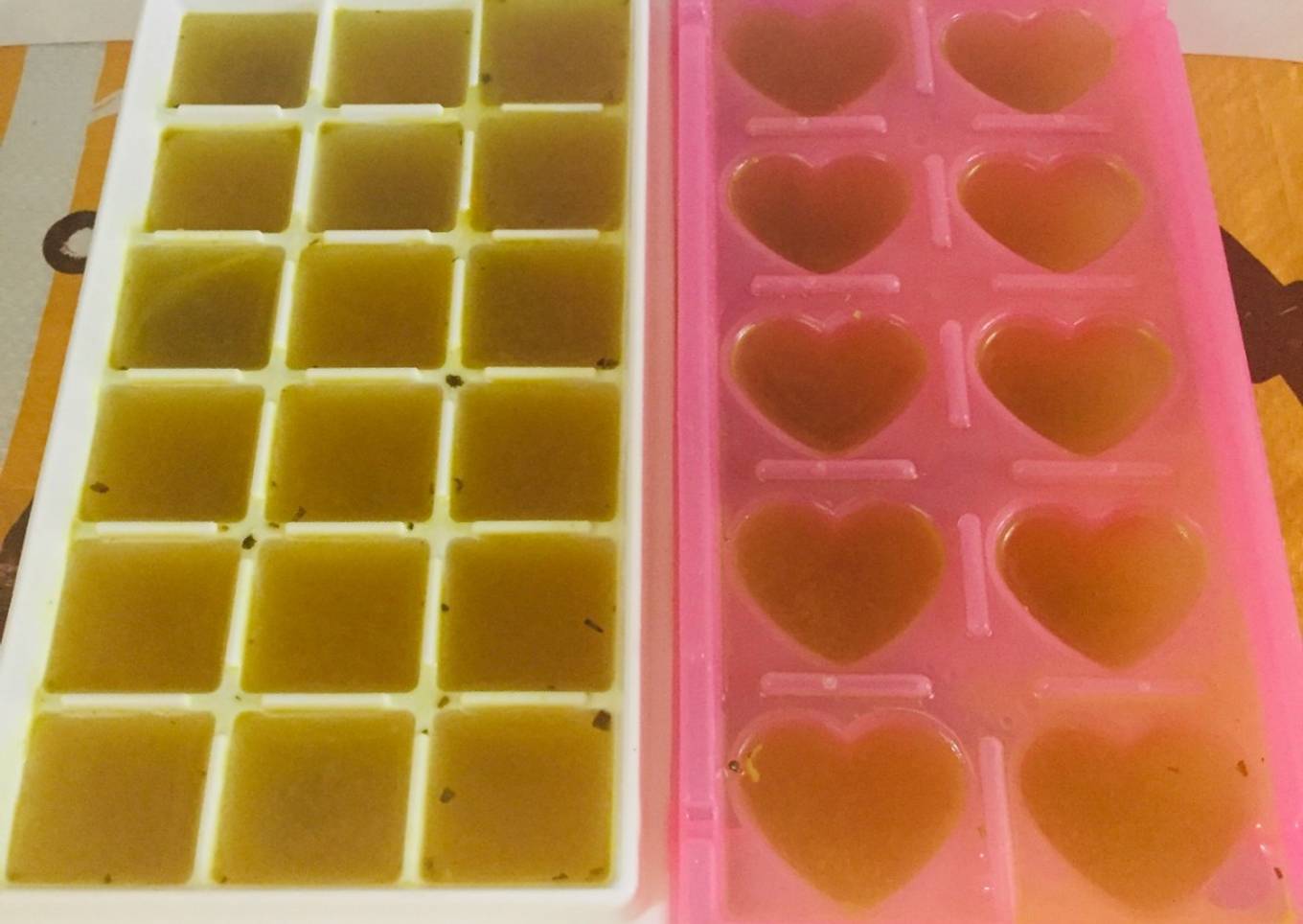 Cubitos Sustanciosos de verduras y Pechugas de Pollo!