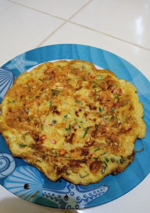 Foto resep Telur dadar kubis irit anak kos tanggal tua