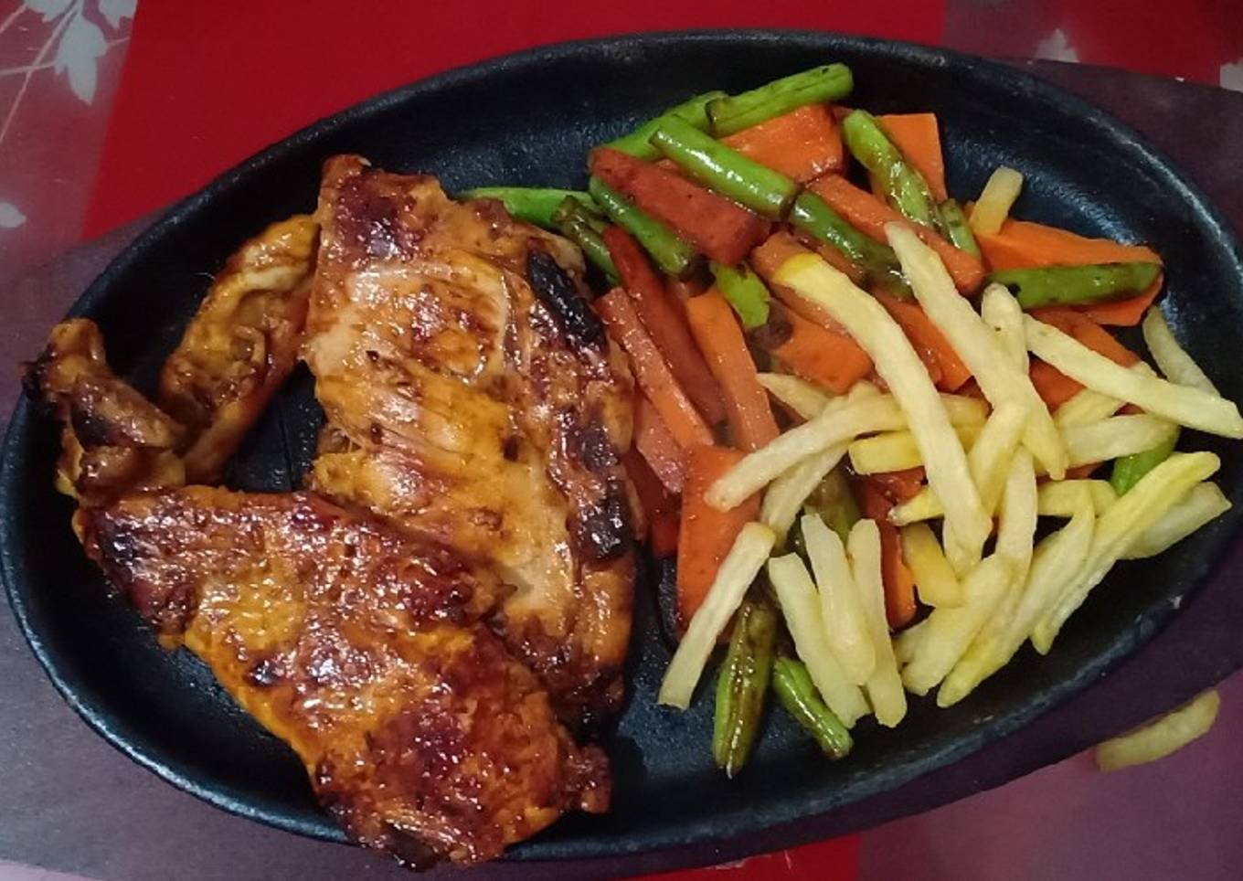 Steak ayam rumahan