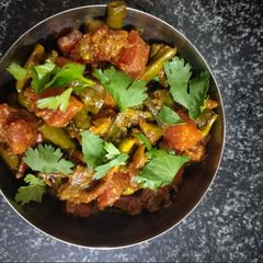 Gajer mater ki sabzi A picture of Gajer mater ki sabzi.