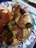 Roasted Vegetables for Beef Braciole