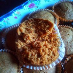 Soy bean cupcakes A picture of Soy bean cupcakes.