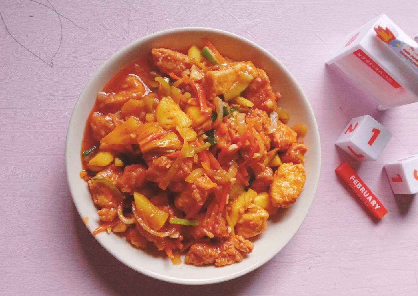 Ayam fillet Asam Manis