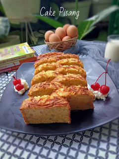 Foto resep Cake Pisang (Spongecake)