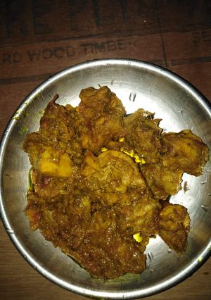 A picture of Jackfruit masala.