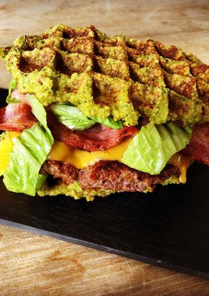 Une photo de Gaufre brocolis