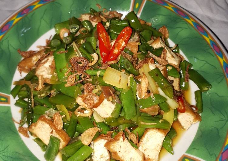 Resep Tumis Buncis Tahu Kecap Anti Gagal