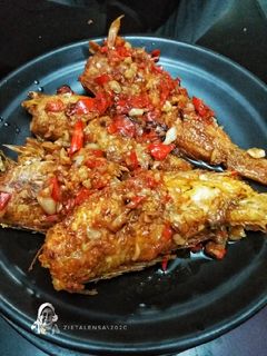 Gambar 🐟Ikan kerisi masak sos tiram