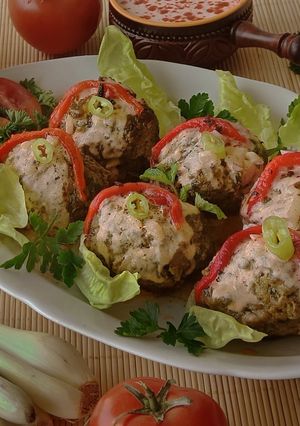 Roston sült húsgombócok recept fotója
