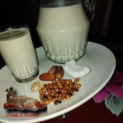 A picture of Tiger Nuts milk(kunun Aya).