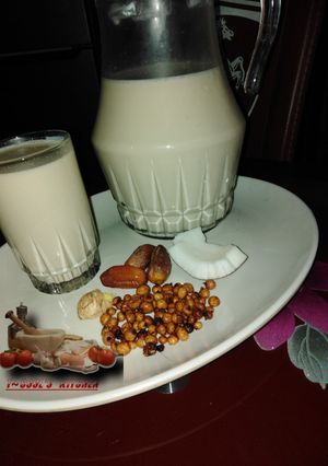 A picture of Tiger Nuts milk(kunun Aya).