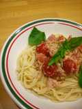 Chilled Tomato and Tuna Pasta