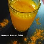 Immune Booster Drink Lemon, Ginger,Honey and Turmeric