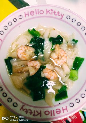 Foto resep Sup jamur udang